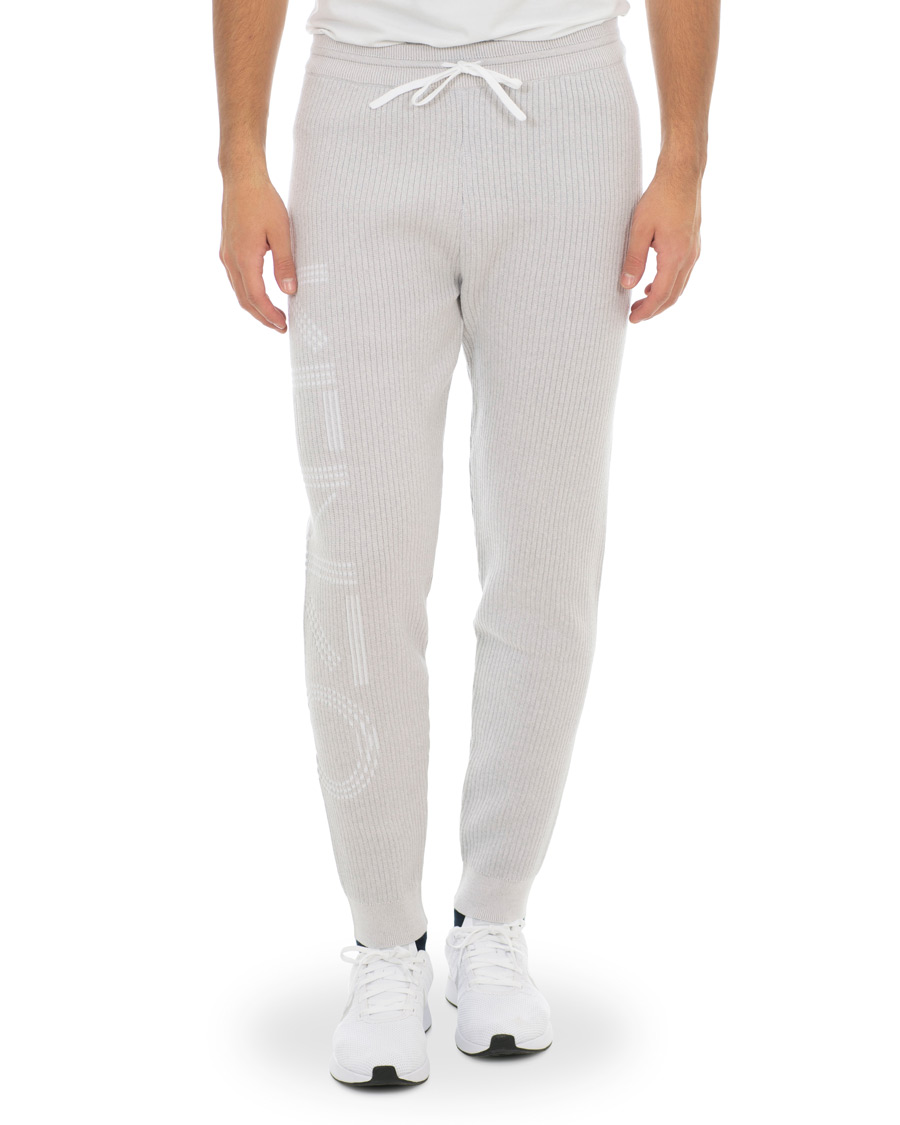 Herre | Bukser | KENZO | Knitted Track Pants Grey Melange