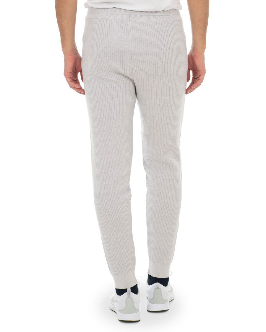 Herre | Bukser | KENZO | Knitted Track Pants Grey Melange