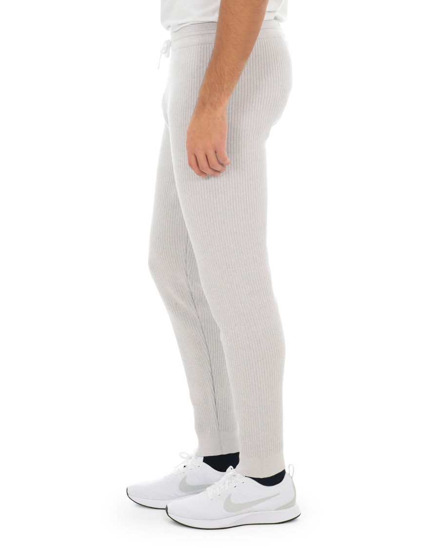 Herre | Bukser | KENZO | Knitted Track Pants Grey Melange