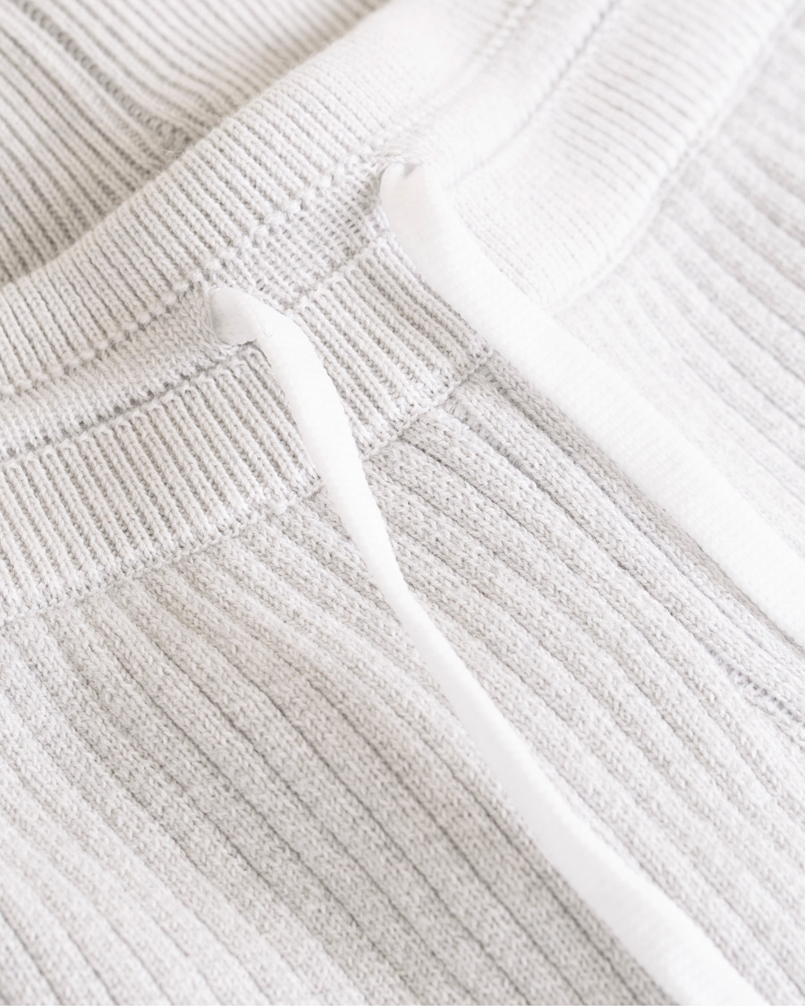 Herre | Bukser | KENZO | Knitted Track Pants Grey Melange