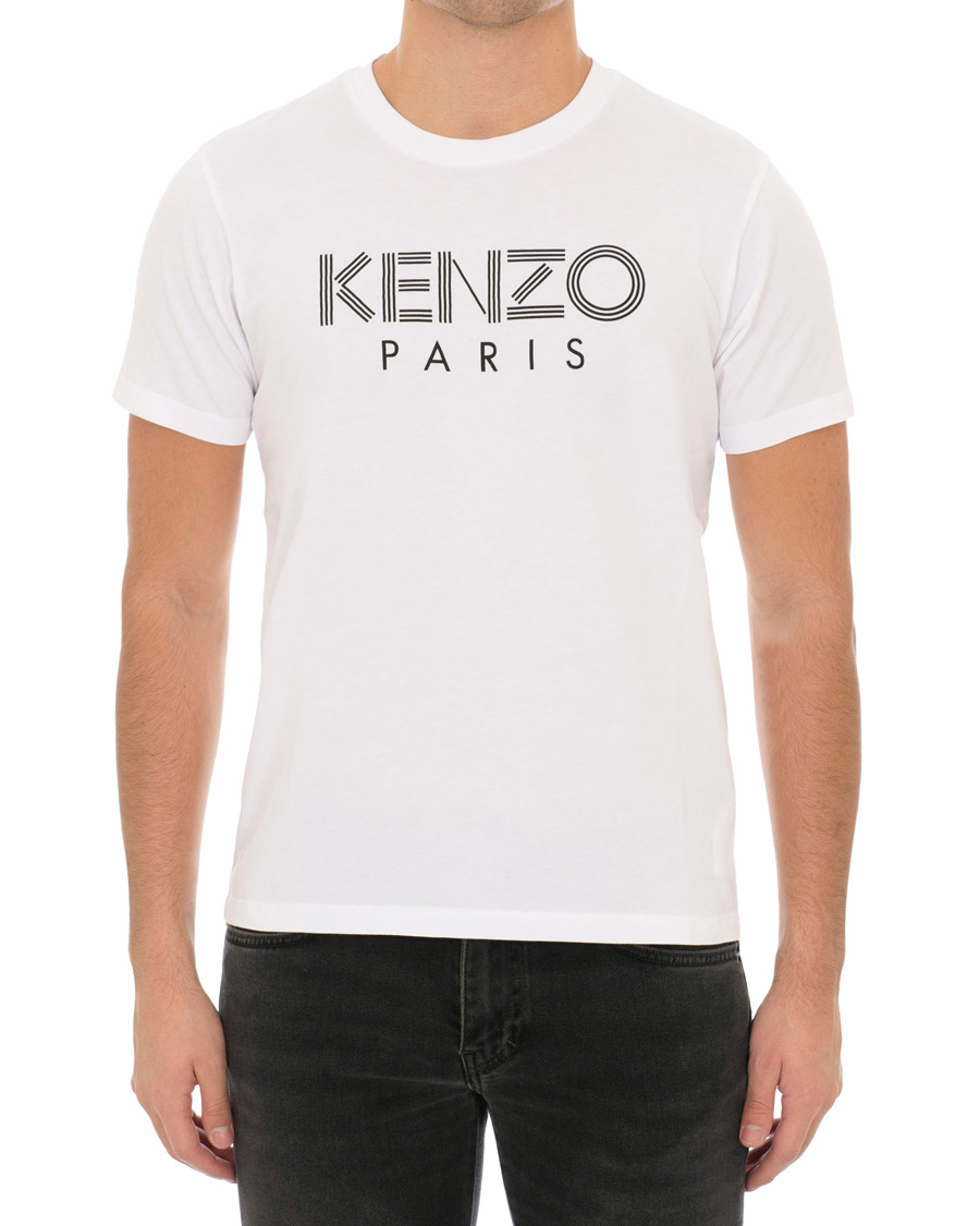 Herre | T-Shirts | KENZO | Classic Paris T-shirt White
