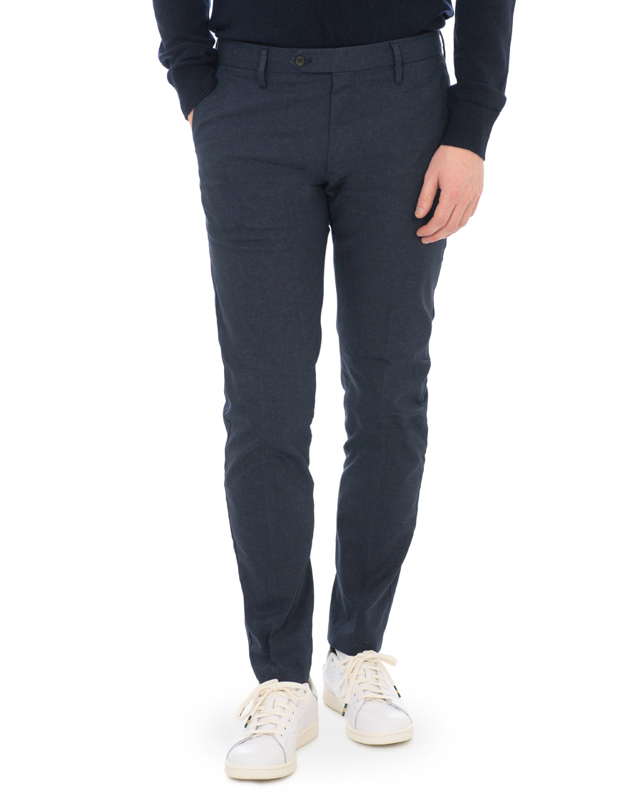 Herre | Bukser | NN07 | New Theo 1229 Stucture Chinos Navy