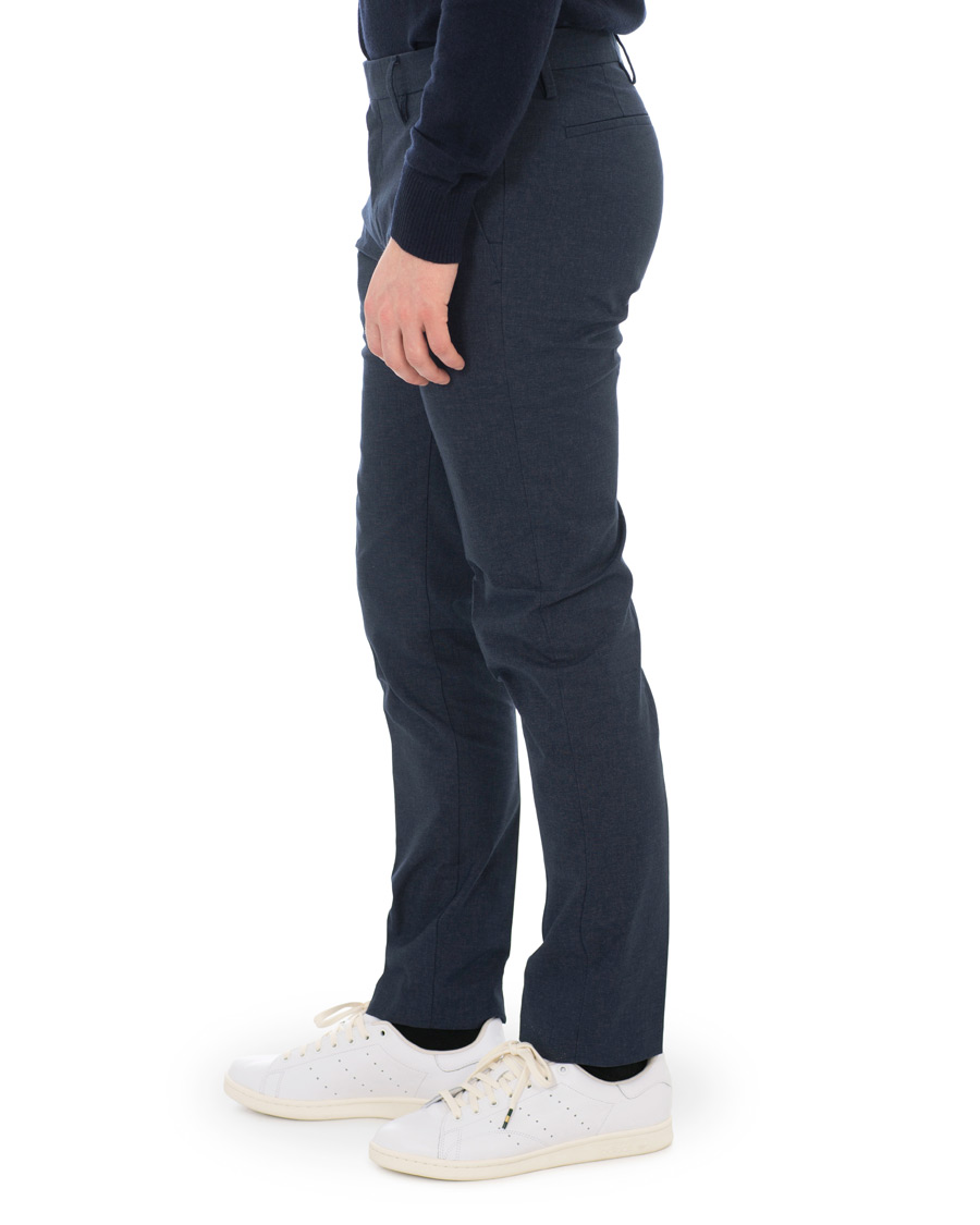 Herre | Bukser | NN07 | New Theo 1229 Stucture Chinos Navy