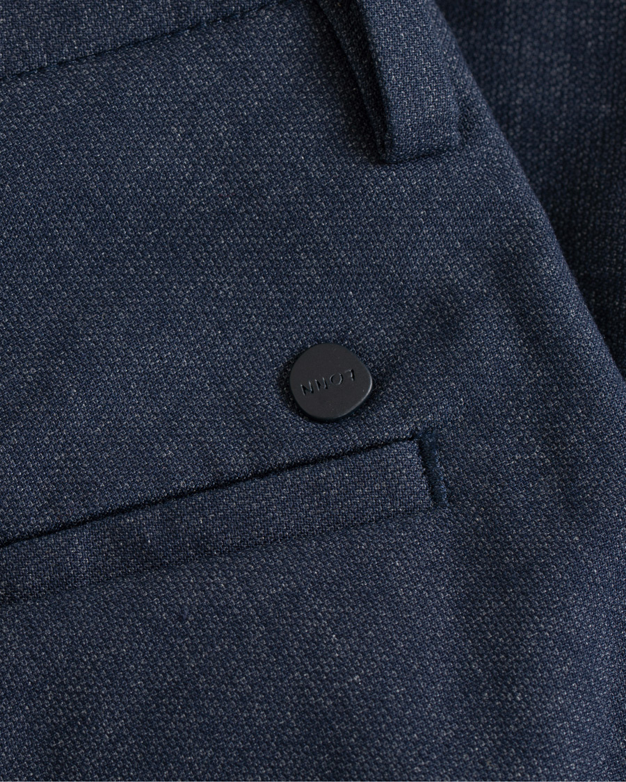 Herre | Bukser | NN07 | New Theo 1229 Stucture Chinos Navy