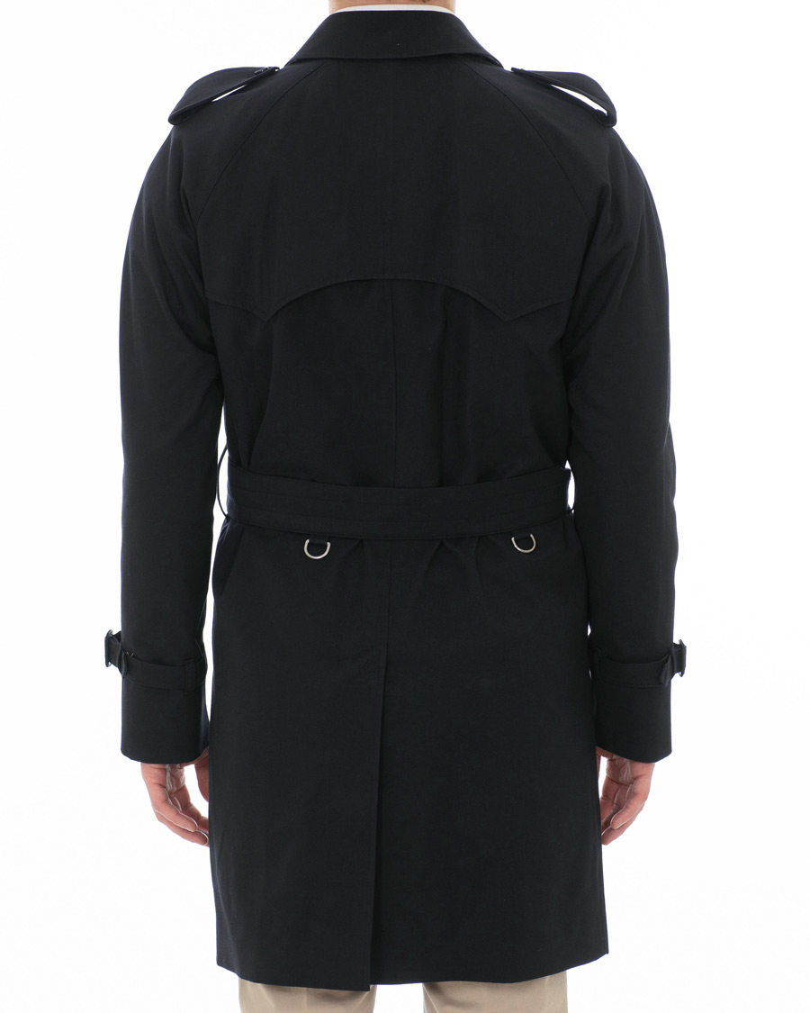 Herre | Jakker | Aquascutum | Corby Double Breasted Trenchcoat Navy