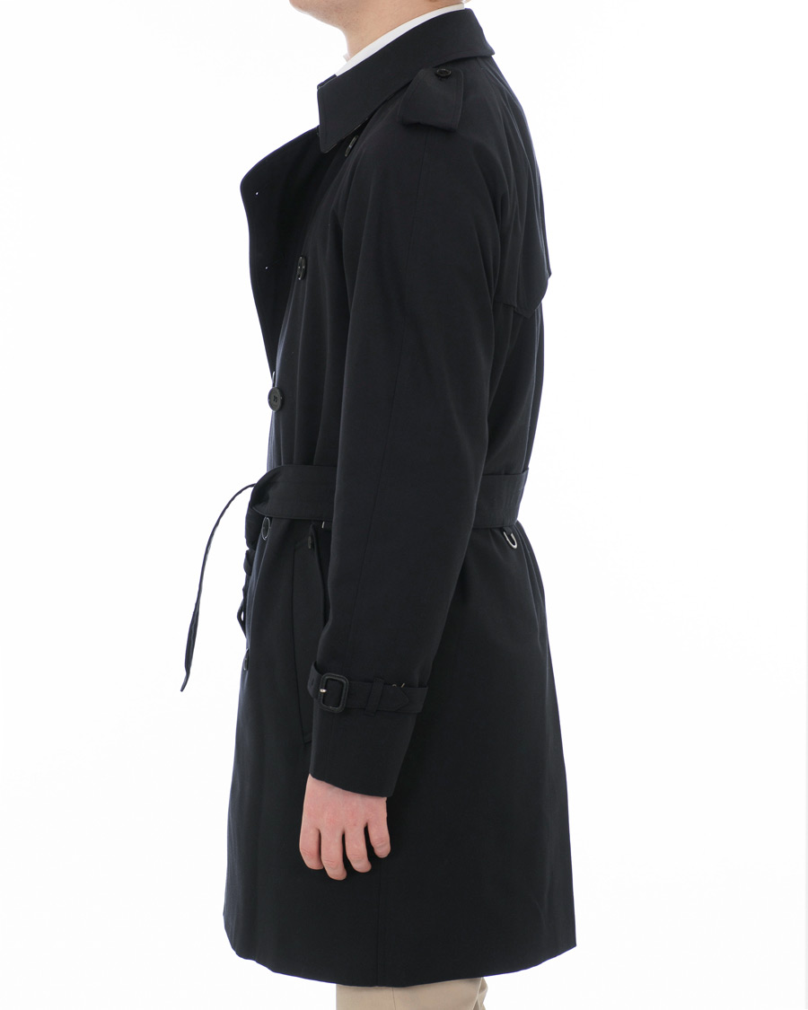 Herre | Jakker | Aquascutum | Corby Double Breasted Trenchcoat Navy