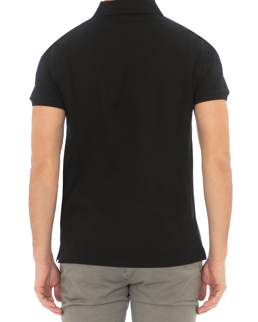 Herre | Polotrøjer | Ralph Lauren Purple Label | Standing Horse Mercerized Polo Classic Black