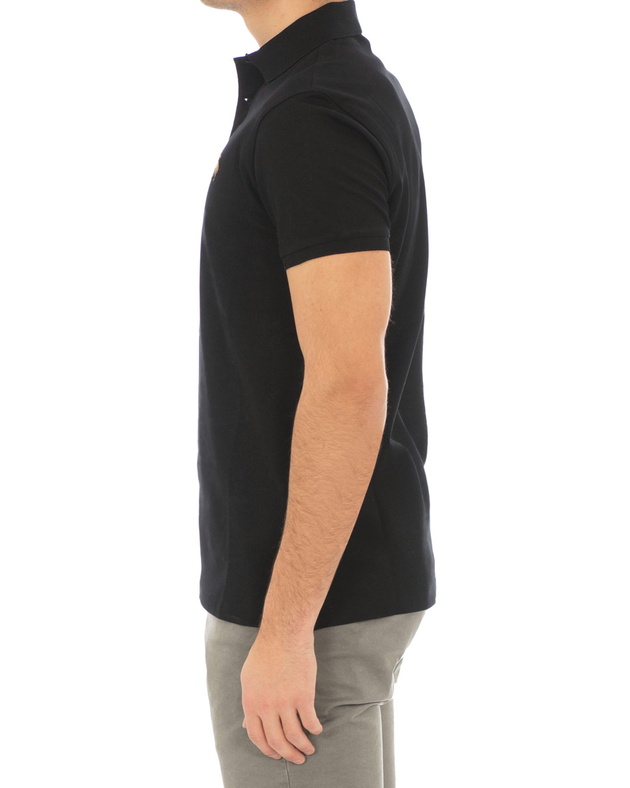 Herre | Polotrøjer | Ralph Lauren Purple Label | Standing Horse Mercerized Polo Classic Black