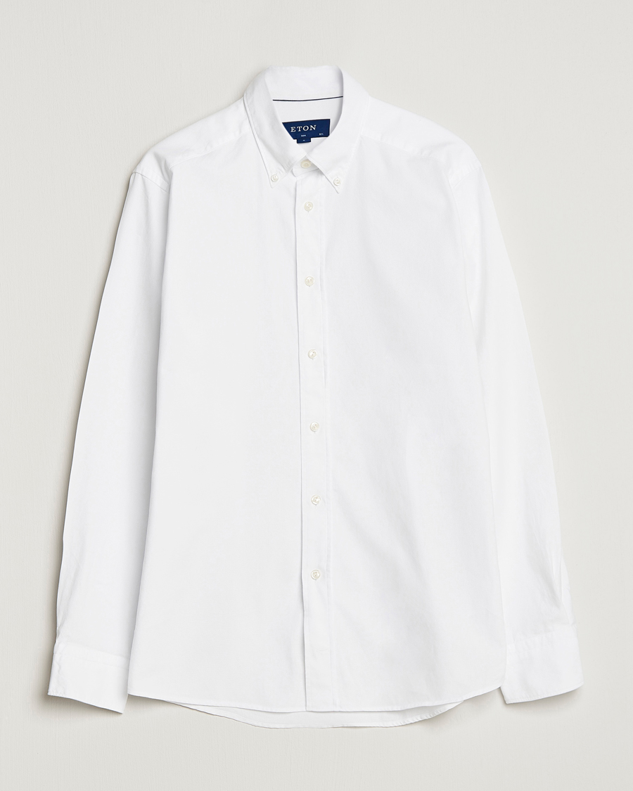 Herr |  | Eton | Slim Fit Royal Oxford Button Down White