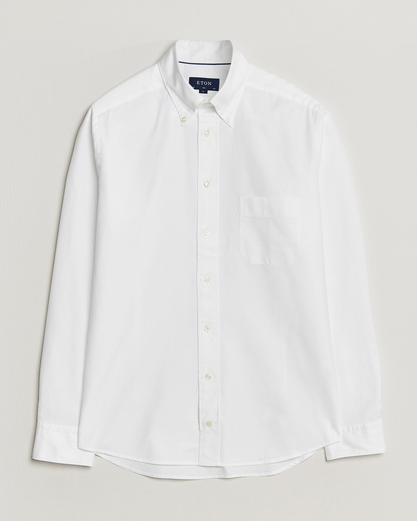Herre | Skjorter | Eton | Slim Fit Royal Oxford Button Down White
