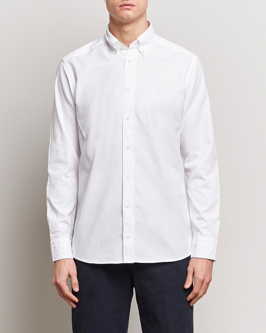 Herre | Afdelinger | Eton | Slim Fit Royal Oxford Button Down White