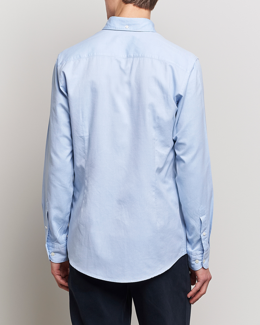 Herre | Skjorter | Eton | Slim Fit Royal Oxford Button Down Light Blue
