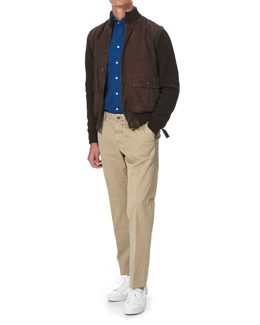 Herre | Skjorter | Eton | Slim Fit Twill Extreme Cutaway Shirt Dark Blue