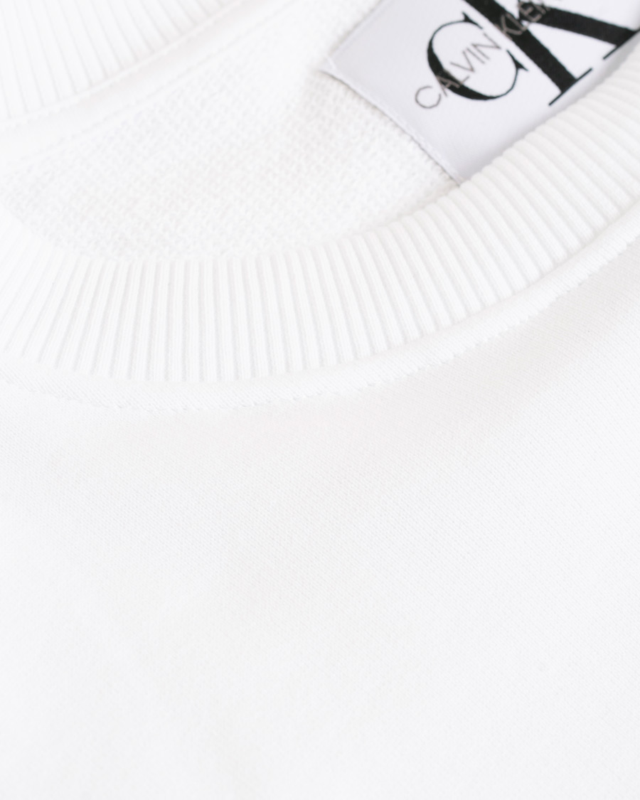 Herre | Trøjer | Calvin Klein Jeans | Monogram Box Logo Sweatshirt White