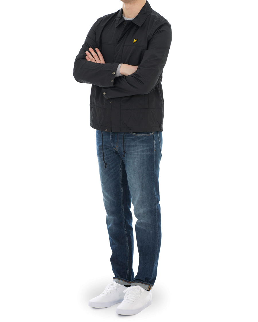 Herre | Jakker | Lyle & Scott | Coach Shirt Jacket Dark Navy