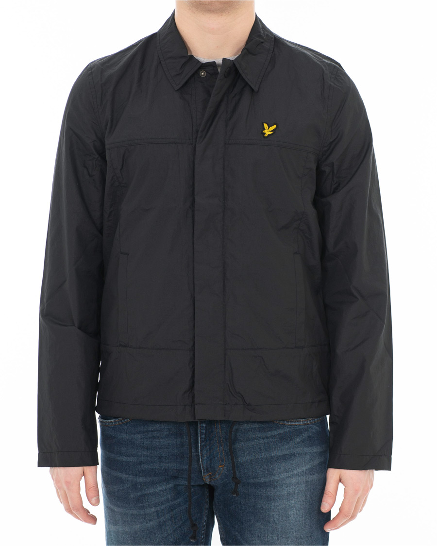 Herre | Jakker | Lyle & Scott | Coach Shirt Jacket Dark Navy