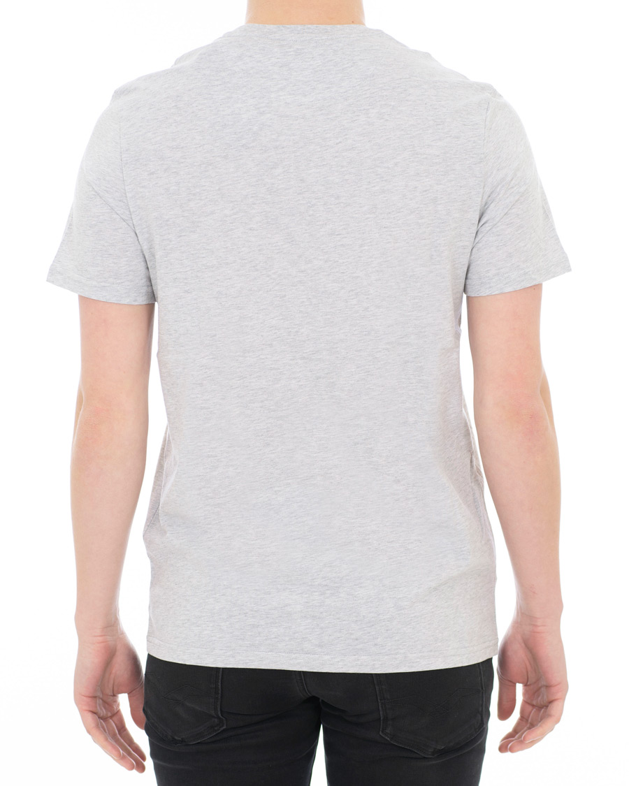 Herre | T-Shirts | Lyle & Scott | Logo Crew Neck Tee Light Grey Melange