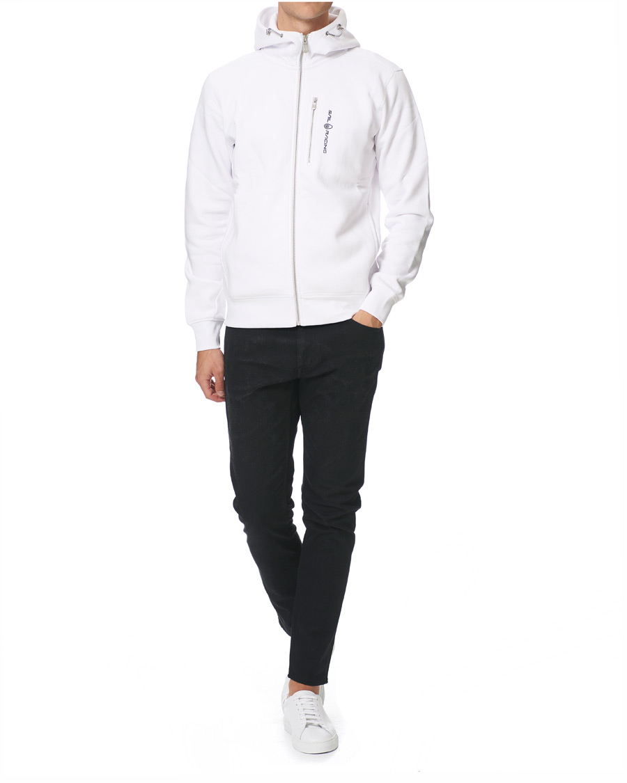 Herre | Trøjer | Sail Racing | Bowman Full Zip Hoodie White