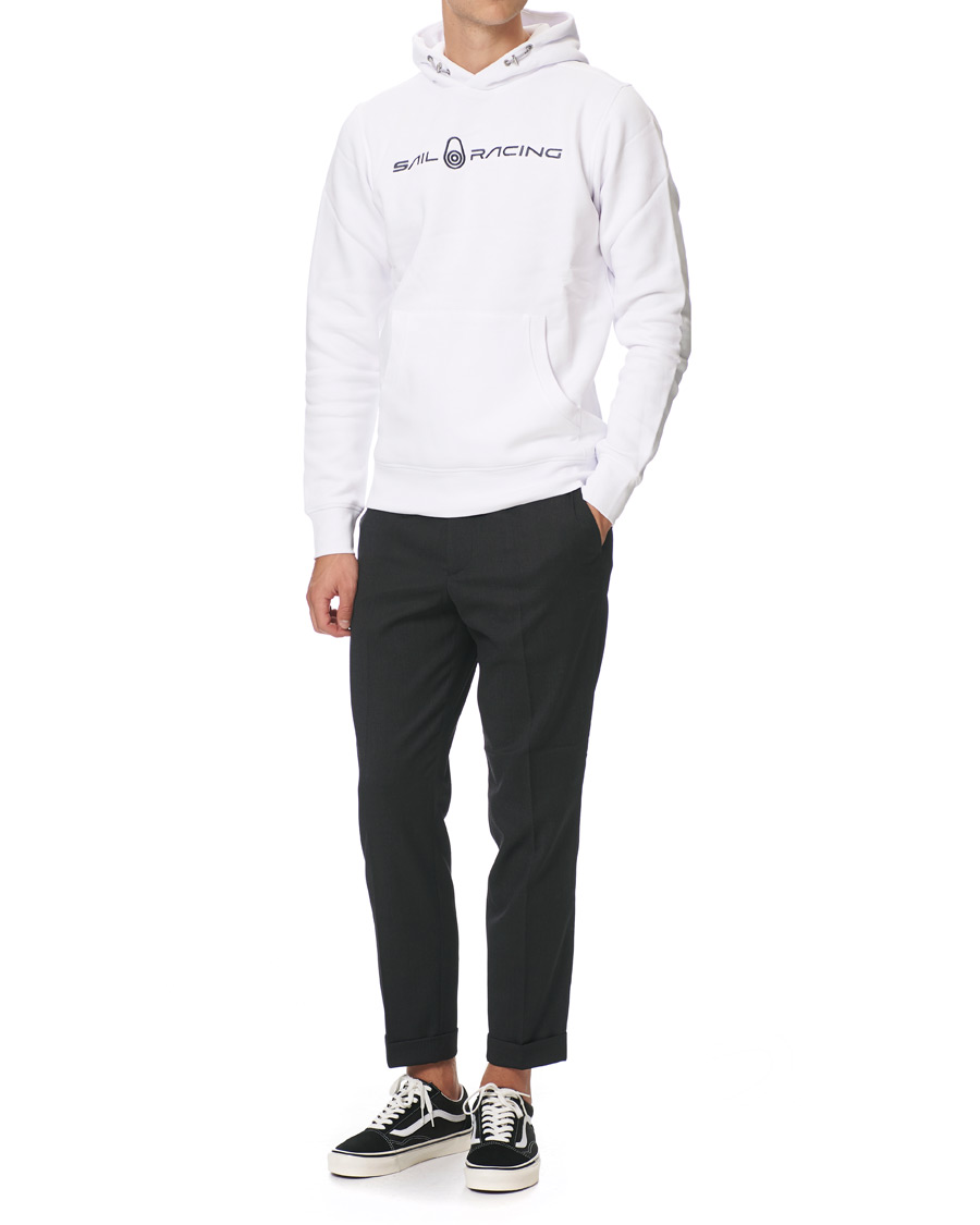 Herre | Trøjer | Sail Racing | Bowman Hoodie White