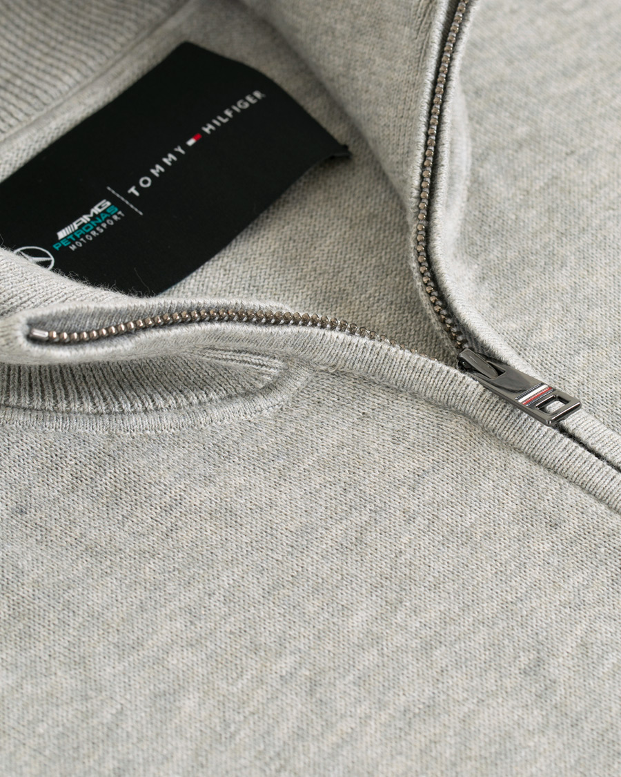 Herre | Trøjer | Tommy Hilfiger | Mercedes Benz Half Zip Cloud Heather
