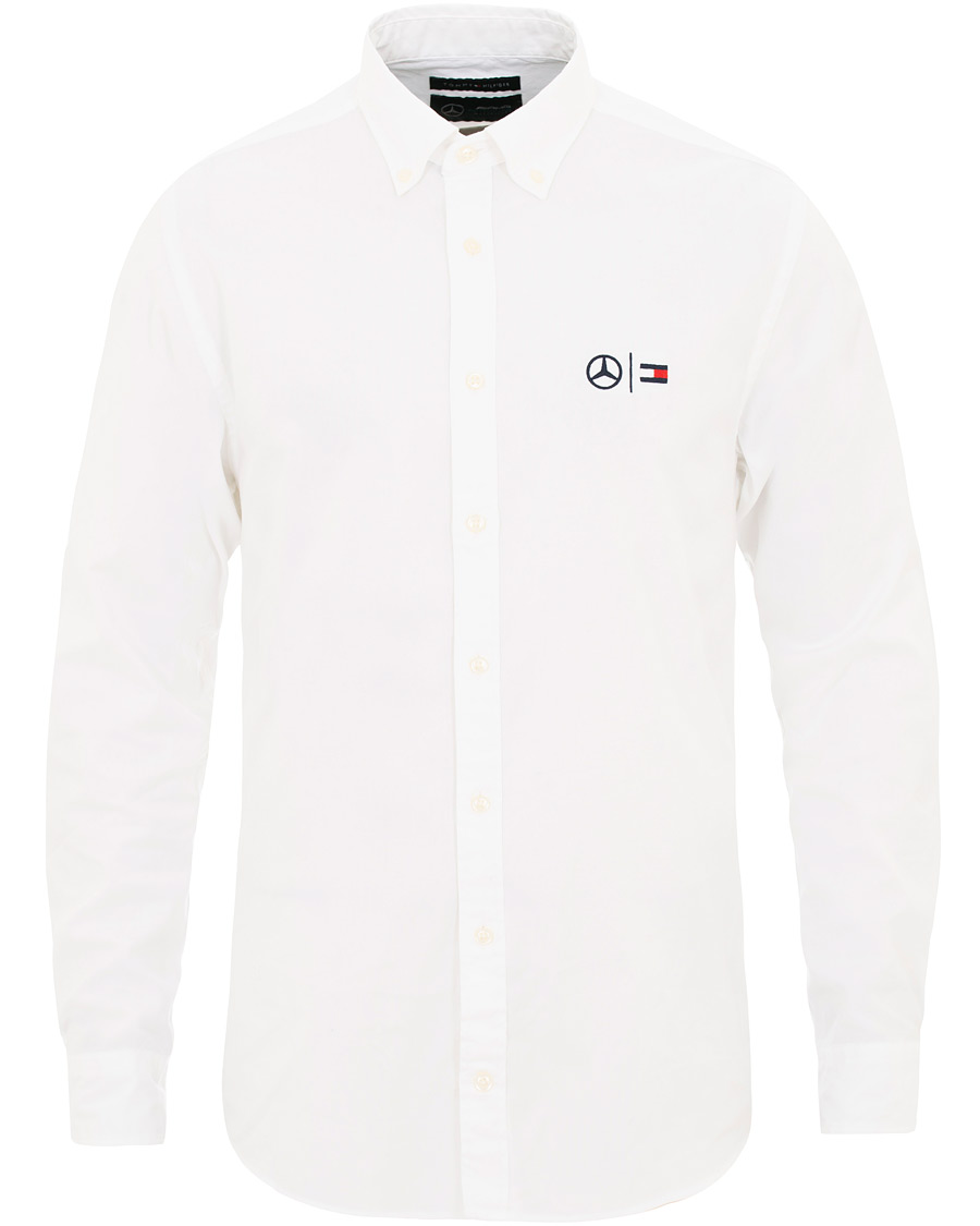 Herre | Skjorter | Tommy Hilfiger | Mercedes Benz Oxford Shirt Bright White