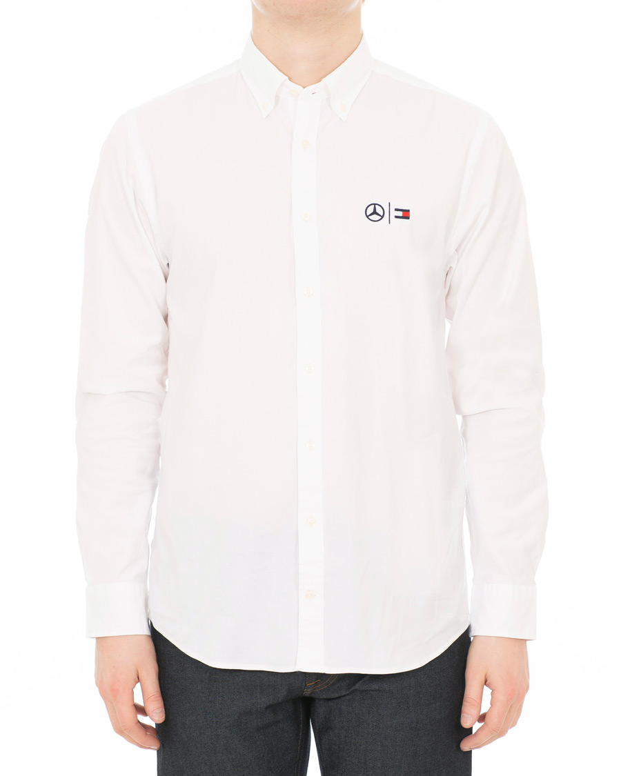 Herre | Skjorter | Tommy Hilfiger | Mercedes Benz Oxford Shirt Bright White