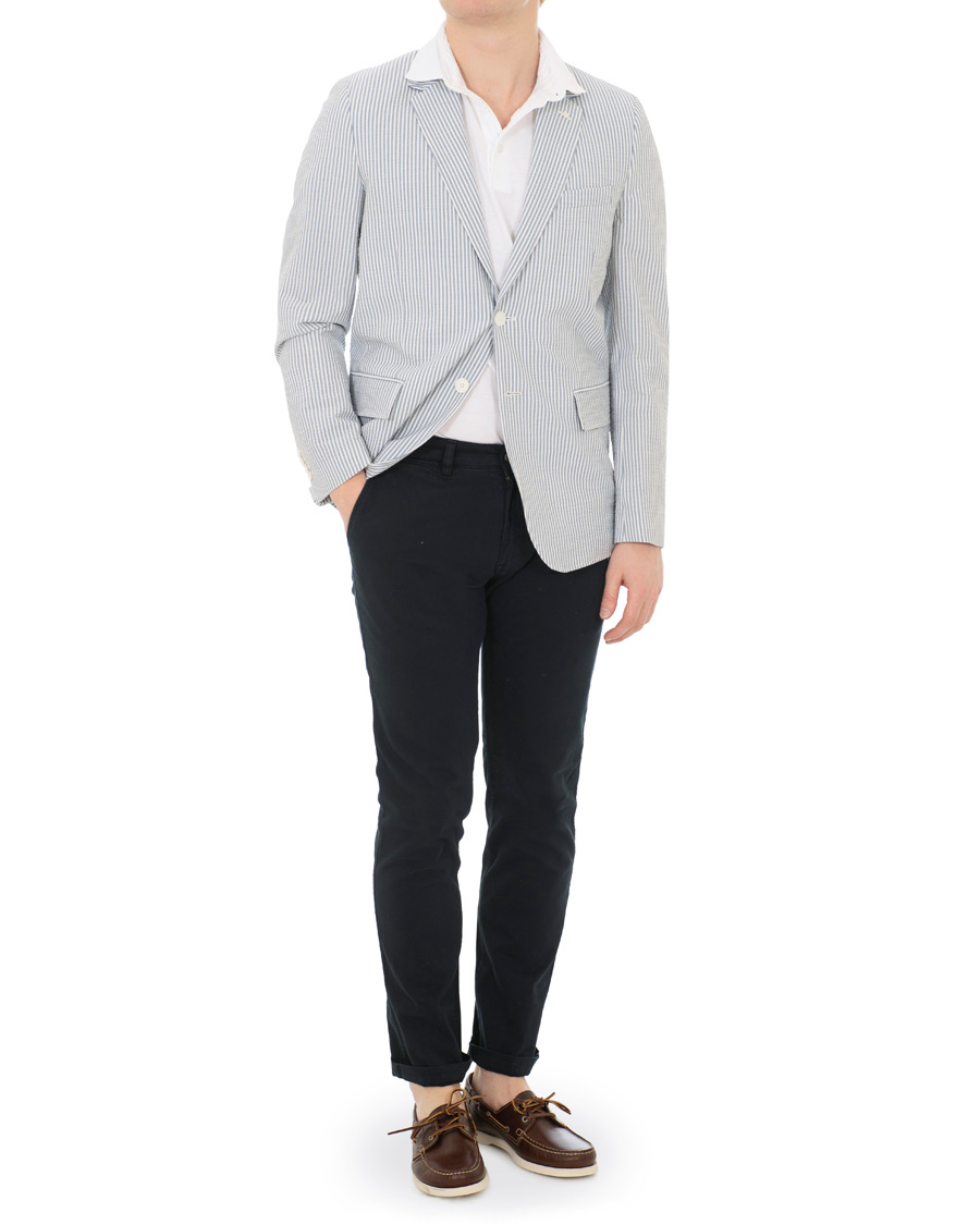 Herre | Blazere & jakker | Gant | Seersucker Stripe Blazer Eggshell