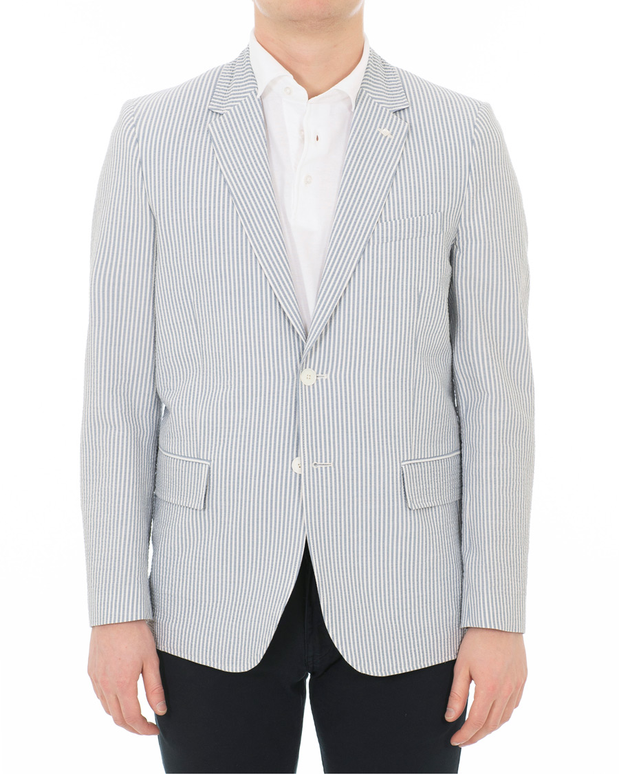 Herre | Blazere & jakker | Gant | Seersucker Stripe Blazer Eggshell