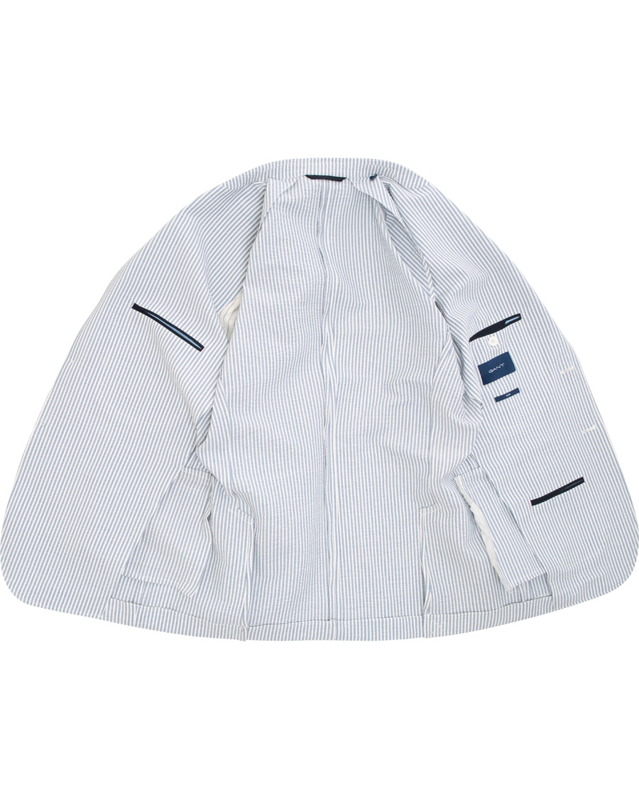 Herre | Blazere & jakker | Gant | Seersucker Stripe Blazer Eggshell