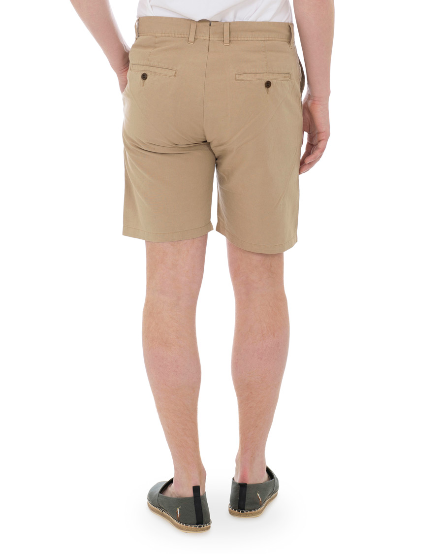 Herre | Shorts | GANT | Cotton/Linen Shorts Dark Khaki