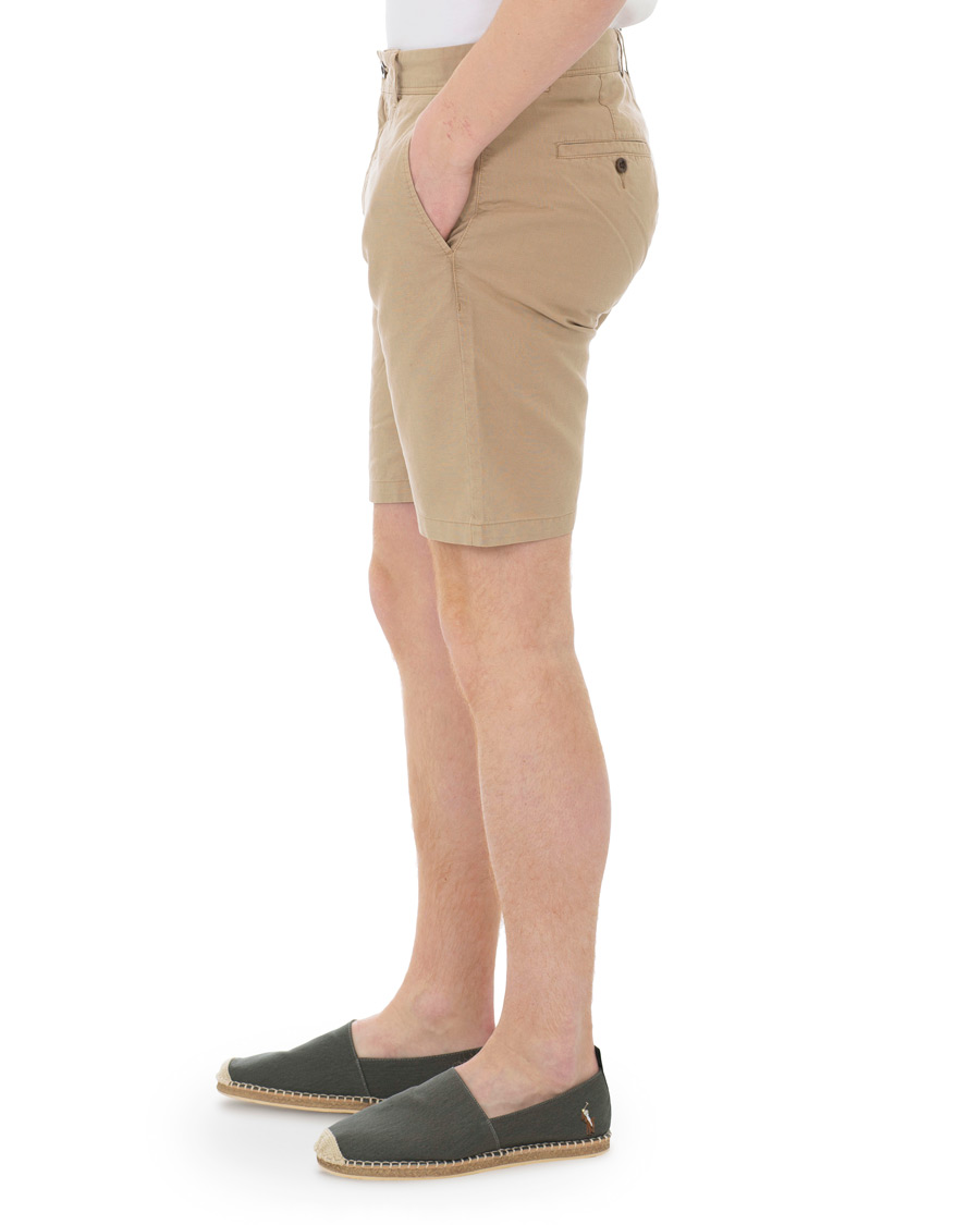Herre | Shorts | GANT | Cotton/Linen Shorts Dark Khaki
