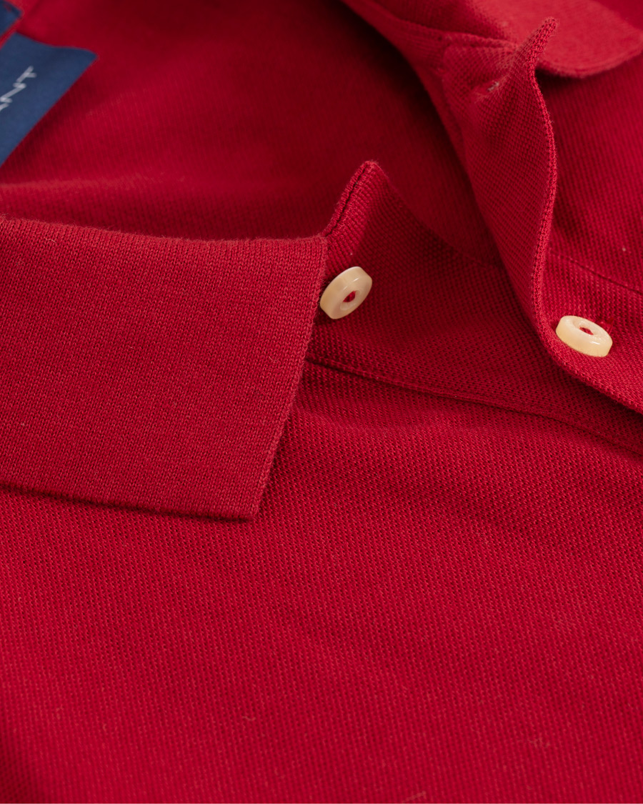 Herre | Polotrøjer | GANT | The Original Polo Mahogany Red