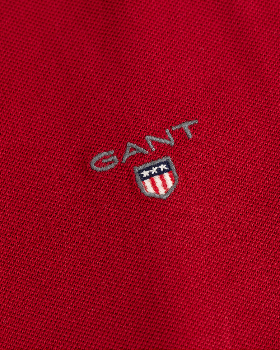 Herre | Polotrøjer | GANT | The Original Polo Mahogany Red
