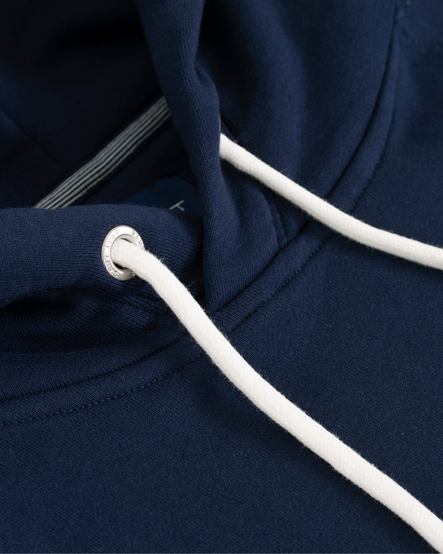 Herre | Trøjer | GANT | Lock Up Hoodie Evening Blue