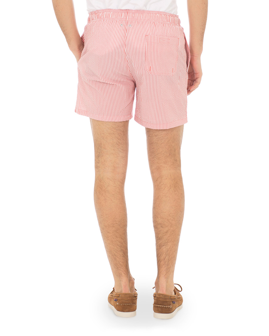 Herre | Badebukser | GANT | Seersucker Swim Shorts Mineral Red