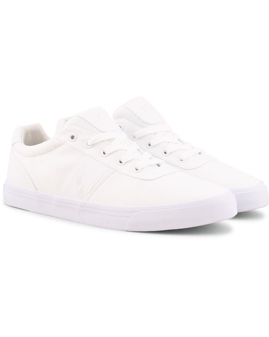 Herre | Polo Ralph Lauren Hanford Canvas Sneaker Pure White | Polo Ralph Lauren | Hanford Canvas Sneaker Pure White