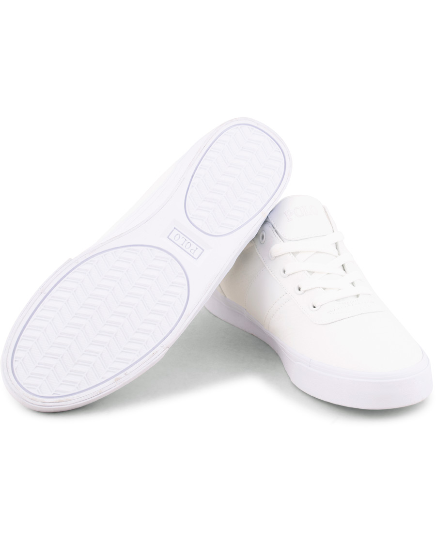 Herre | Polo Ralph Lauren Hanford Canvas Sneaker Pure White | Polo Ralph Lauren | Hanford Canvas Sneaker Pure White
