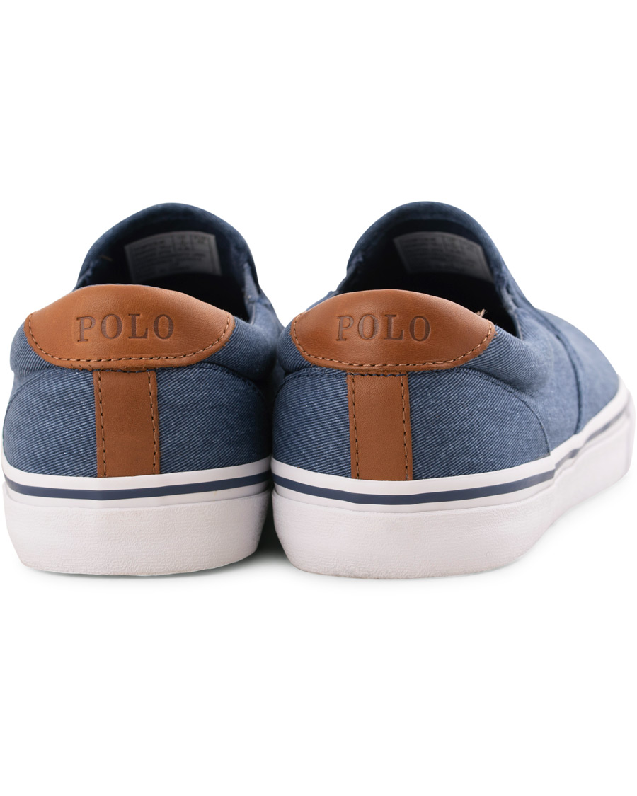Herre | Polo Ralph Lauren Thompson Slip On Sneaker Newport Navy | Polo Ralph Lauren | Thompson Slip On Sneaker Newport Navy