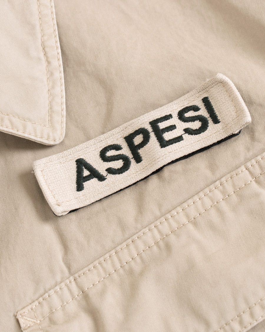 Herre | Jakker | Aspesi | Bastogne Military Field Jacket Sand