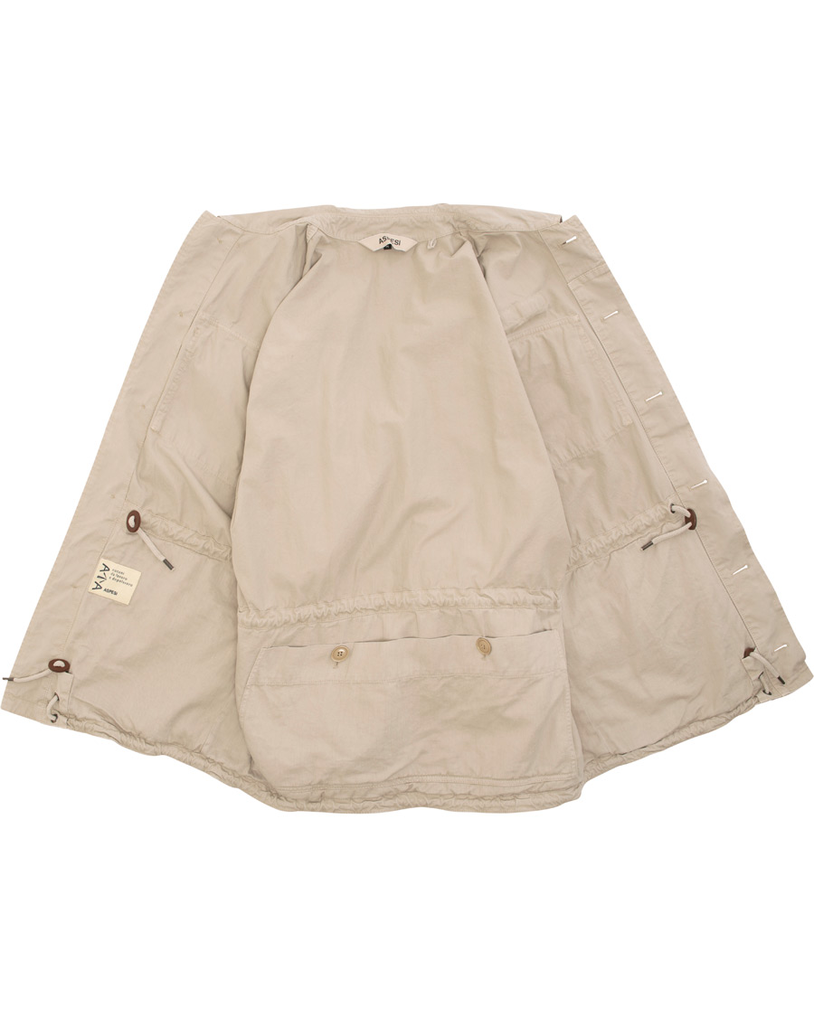 Herre | Jakker | Aspesi | Bastogne Military Field Jacket Sand
