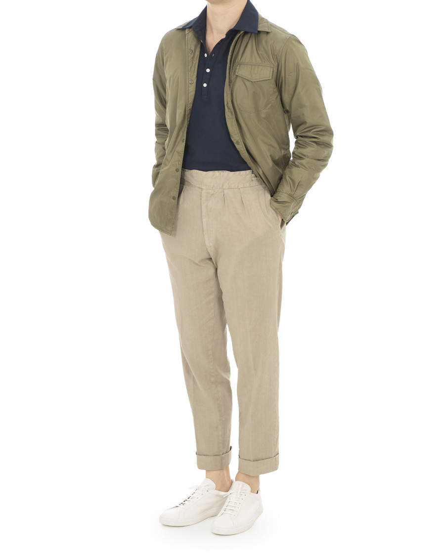 Herre | Skjorter | Aspesi | Marvin Nylon Shirt Jacket Light Green