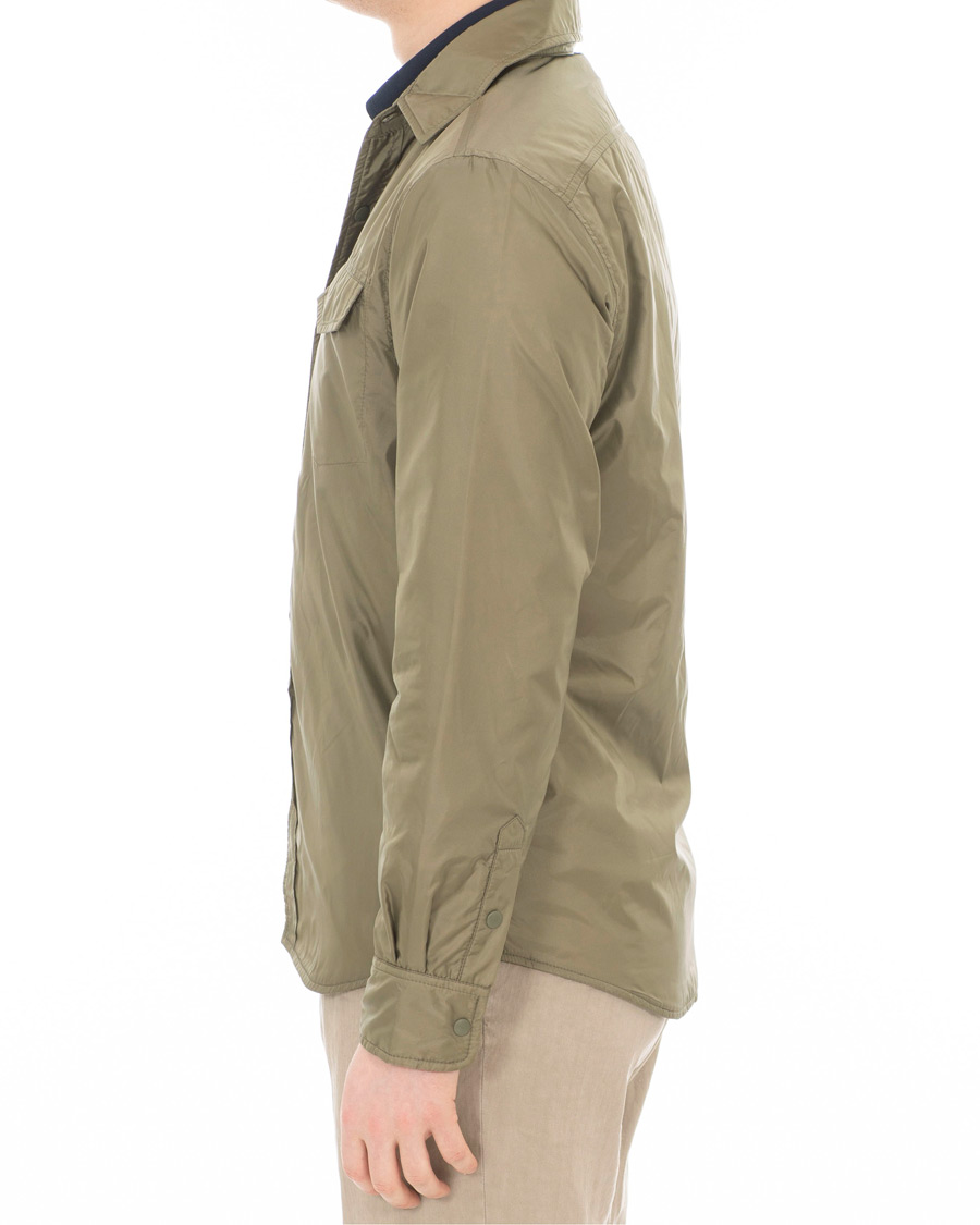 Herre | Skjorter | Aspesi | Marvin Nylon Shirt Jacket Light Green