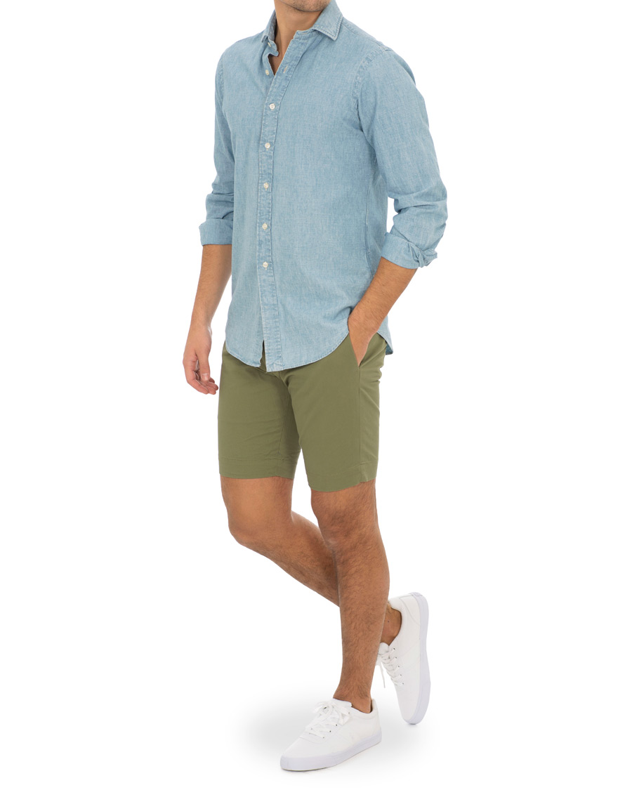Herre | Shorts | Polo Ralph Lauren | Tailored Slim Fit Shorts Spanish Green