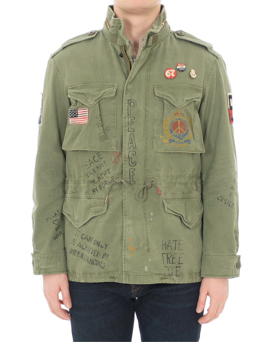 Herre | Jakker | Polo Ralph Lauren | Army Fieldjacket Olive
