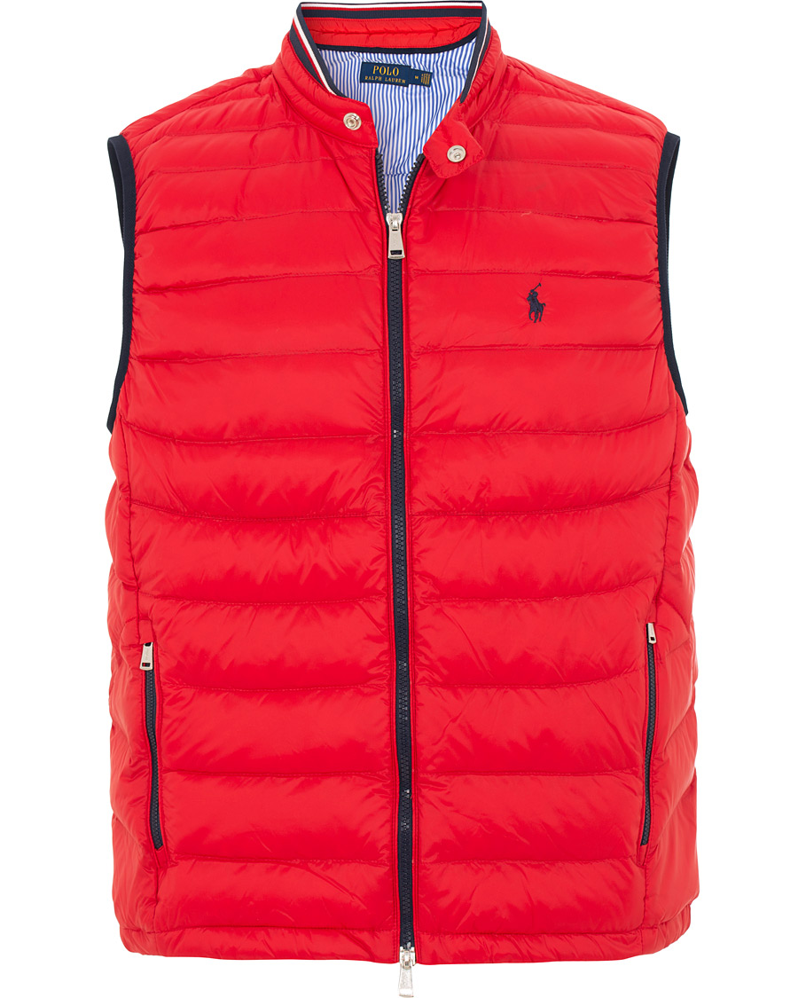 Herre | Jakker | Polo Ralph Lauren | Lightweight Down Vest Red