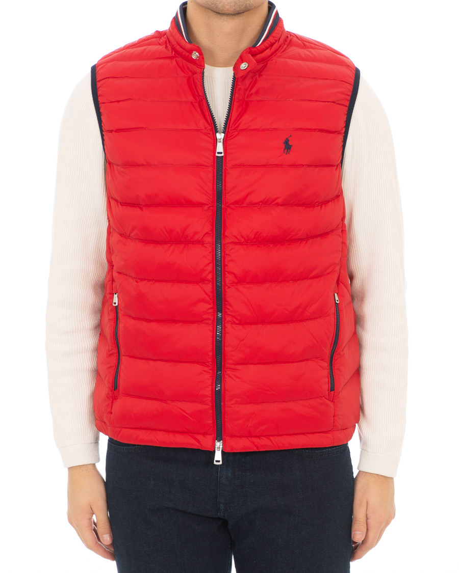 Herre | Jakker | Polo Ralph Lauren | Lightweight Down Vest Red