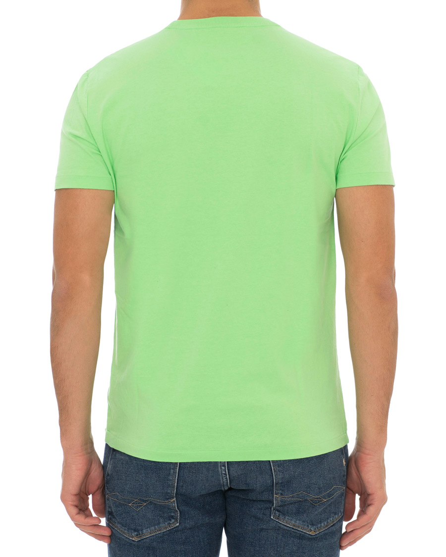 Herre | T-Shirts | Polo Ralph Lauren | Crew Neck Tee New Lime