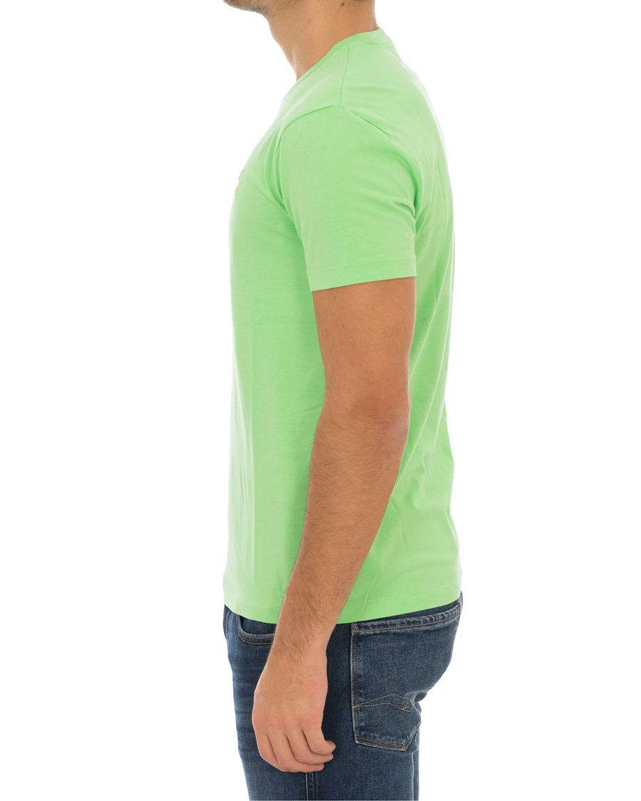 Herre | T-Shirts | Polo Ralph Lauren | Crew Neck Tee New Lime