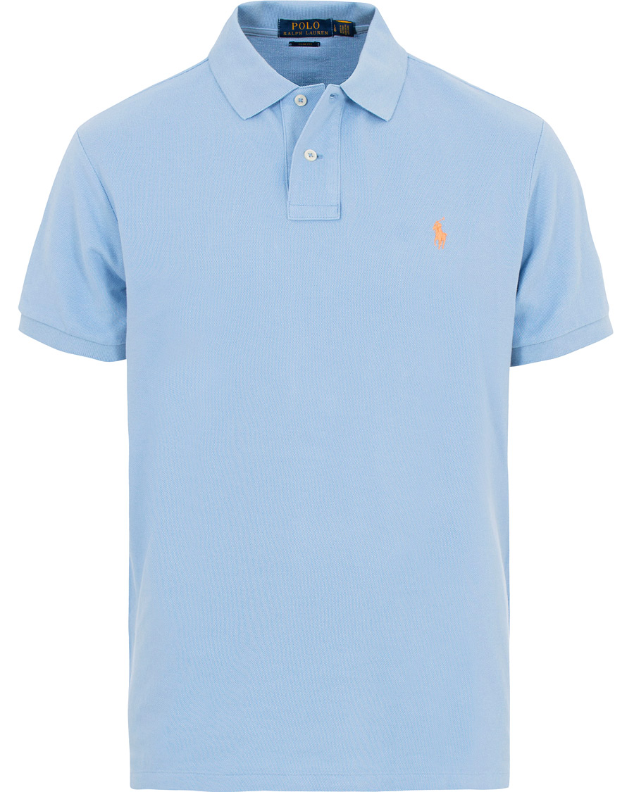 Herre | Polotrøjer | Polo Ralph Lauren | Custom Slim Fit Polo Baby Blue