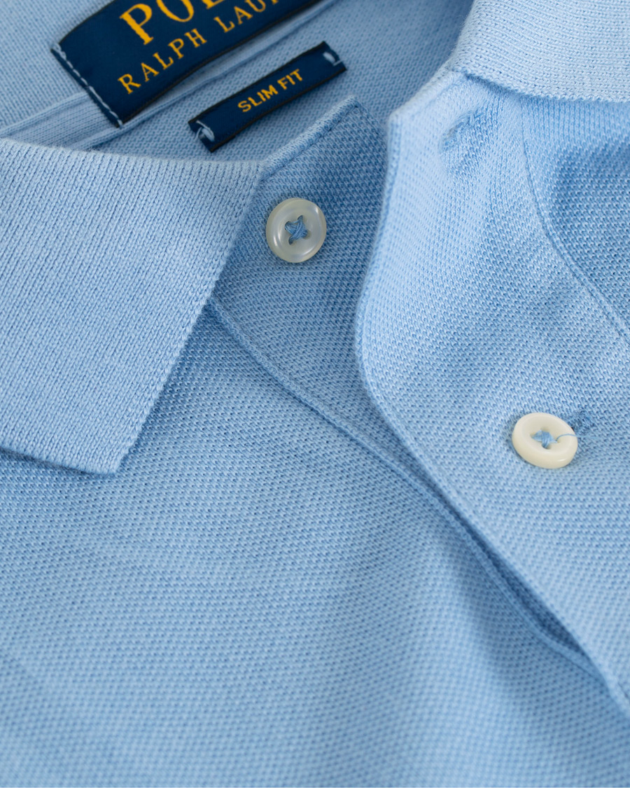 Herre | Polotrøjer | Polo Ralph Lauren | Custom Slim Fit Polo Baby Blue